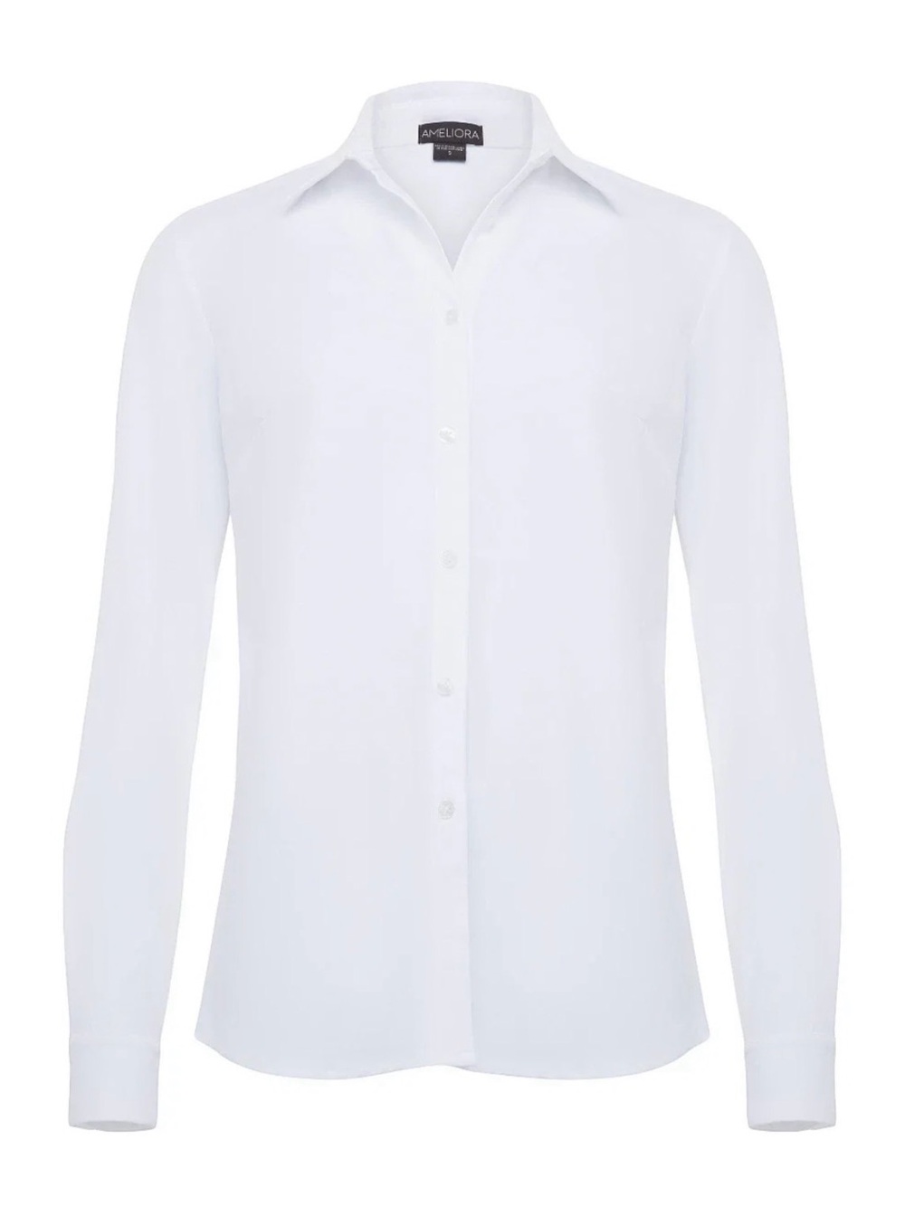 NWT The Sullivan - Boyfriend Button Up White Blouse